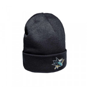 Шапка Atributika&amp;Club NHL San Jose Sharks черная (52-54 см) 59400 