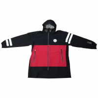 Плащ One More 301 Rain Jacket Unisex IT black/red/white BZ Ski Academy 0X301B0-99CA-T030