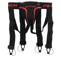 Раковина с подтяжками CCM Jock Combo YTH BK