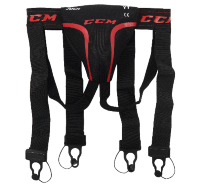 Раковина с подтяжками CCM JOCK COMBO YTH BK