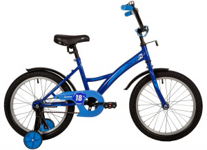 Велосипед Novatrack Strike 18&quot; синий (2022) 