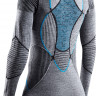 Футболка женская X-Bionic Apani Merino Shirt 4.0 Round Neck Lg Sl black/grey/turquoise B284 - Футболка женская X-Bionic Apani Merino Shirt 4.0 Round Neck Lg Sl black/grey/turquoise B284