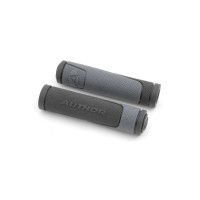 Ручки на руль AUTHOR 8-33452002 AGR-600-D3 130мм Gry резин. 2-х компонент. (80) черно-серые