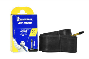 Камера MICHELIN B4 AIRSTOP 48/62X584 27,5х1,9-2,7 PR40mm вентиль PRESTA 514857 (2022) 