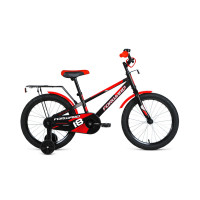 Велосипед Forward Meteor 18 черный/красный (2021)
