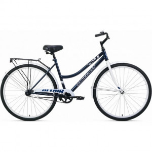 Велосипед Altair City 28&quot; low темно-синий/белый рама: 19&quot; (2023) 