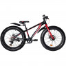 Велосипед Novatrack SUV Fatbike 24" серый рама: 13" (2024) - Велосипед Novatrack SUV Fatbike 24" серый рама: 13" (2024)