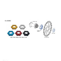 Адаптер IS (6 болт) Alhonga HJ-ADR02 для втулок centerlock