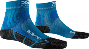 Термоноски X-Socks Sky Run Men teal blue/opal black (2021) 