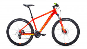 Велосипед Forward APACHE 27.5 X красный/желтый (2021) 