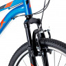 Велосипед Foxx Aztec 24" синий рама 14" (2024) - Велосипед Foxx Aztec 24" синий рама 14" (2024)