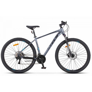 Велосипед Stels Navigator-920 MD 29" Z010 серый/синий рама: 18.5" (2025) 