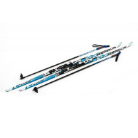 Комплект беговых лыж Brados NNN (STC) - 175 Step LS Blue