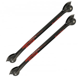Лыжероллеры классические Ski Time Skiroll Classic Carbon (750/N3/70х50) черные 