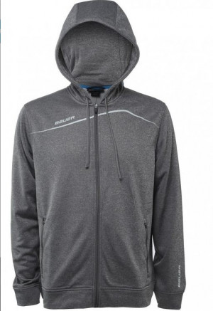 Толстовка Bauer Premium Team FZ Hoody SR hgr (1042383) 