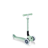 Самокат Globber Junior Foldable Lights Ecologic фисташковый
