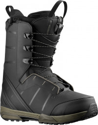 Ботинки сноубордические Salomon Malamute Black/Black/Bungee Cord SR (2022)
