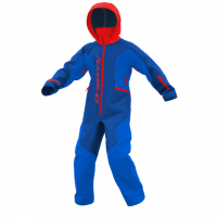 Зимний утепленный комбинезон Dragonfly Junior Gravity blue-red