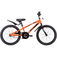Велосипед Novatrack Juster 20" оранжевый рама: 12" (2023)