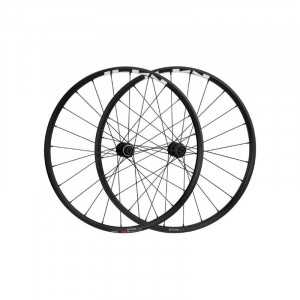 Комплект колес Shimano, MT-500, передн. и задн., F:15/R12мм E-THRU, 29&quot;, для 11ск., C.Lock, OLD 100/142, цв. черный 