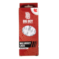 Шнурки для коньков с пропиткой Big Boy Elite Line white
