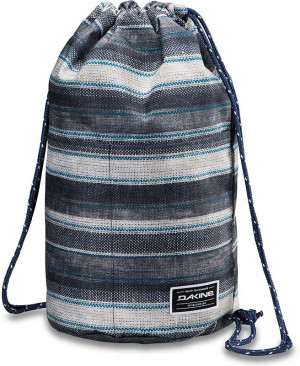 Рюкзак мешок Dakine Cinch Pack 17L Baja (серый с белым в полоску) 