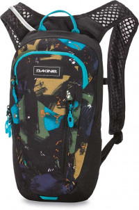 Велорюкзак Dakine Women's Shuttle 6L Baxton (черный с цветным принтом)