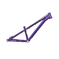 Рама Stark Pusher Pro 26" темно-фиолетовая матовая/белая S (2026)