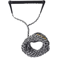 Фал с рукояткой для вейкборда Follow The Basic Package black/white Фал с рукояткой для вейкборда Follow The Basic Package black/white