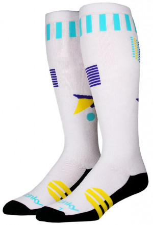 Носки для зимних видов спорта Stinky Socks Surf&#039;s Up White F20 (2021) (ASTSUP) 