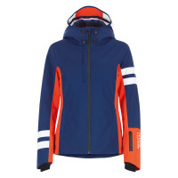 Горнолыжная куртка One More 101 Woman Insulated Ski Jacket e-blue/p.orange/white 0D101B0-3ADA