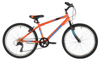 Велосипед FOXX MANGO 24 оранжевый рама 14 (2021)