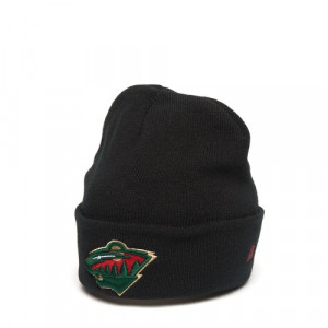 Шапка Atributika&amp;Club NHL Minnesota Wild черная (55-58 см) 59367 