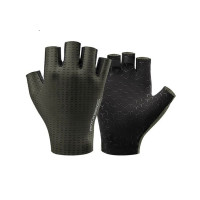 Велоперчатки ROCKBROS S376 RB_16220041003, короткие пальцы, оливковые