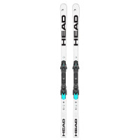 Горные лыжи Head WCR e-GS Rebel FIS + крепления FF ST 16 white-black (2024)