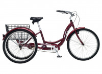 Велосипед Schwinn Meridian 26" красный рама M (18") (2022)