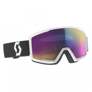 Маска Scott Factor Pro Goggle team white/black/enhancer teal chrome 