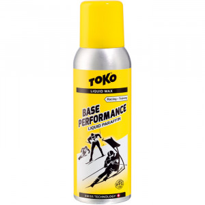 Экспресс смазка TOKO Base Performance Liquid Paraffin Yellow (0°С -6°С) 100 ml. 