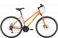 Велосипед Stark Luna 26.1 D Steel оранжевый/желтый рама: 18" (2022)