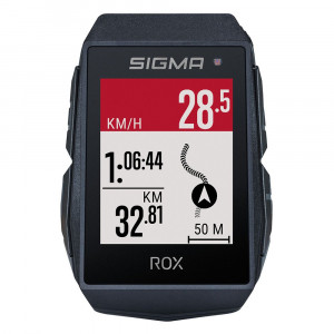 Велокомпьютер Sigma ROX 11.1 EVO 4-001030, 150+ функций, GPS, BLUETOOTH (Android, IOS), черный 