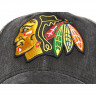 Бейсболка Atributika&Club NHL Chicago Blackhawks серая (55-58 см) 31241 - Бейсболка Atributika&Club NHL Chicago Blackhawks серая (55-58 см) 31241