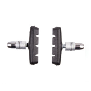 Торм. колодки M-WAVE 5-361030 с крепежом симметр. 55мм для стальных и алюмин. ободов черн. инд. уп. 