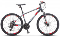 Велосипед Stels Navigator-590 MD 26" K010 серый/красный (2020)
