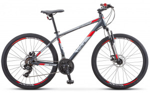 Велосипед Stels Navigator-590 MD 26&quot; K010 серый/красный (2020) 