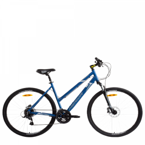 Велосипед Merida Crossway 10 lady Рама:M(51cm) Blue/WhiteGray 