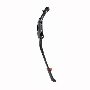 Подножка 20&quot;-28&quot; STELS FSDA-616-37 задняя, крепление на 2 пера вилки, телескопическая, алюминиевая черная 