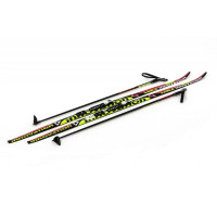 Комплект беговых лыж Sable NNN (STC) - 200 Wax Innovation black/red/green