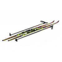 Комплект беговых лыж Sable NNN (STC) - 200 Wax Innovation black/red/green
