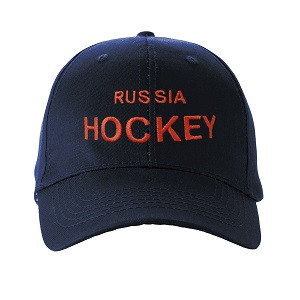 Бейсболка MG RUSSIA HOCKEY SR темно-синий 