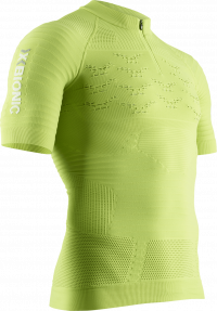 Футболка X-Bionic EFFEKTOR 4.0 TRAIL RUN HALF ZIP SH SL Effektor Green/Arctic White MEN